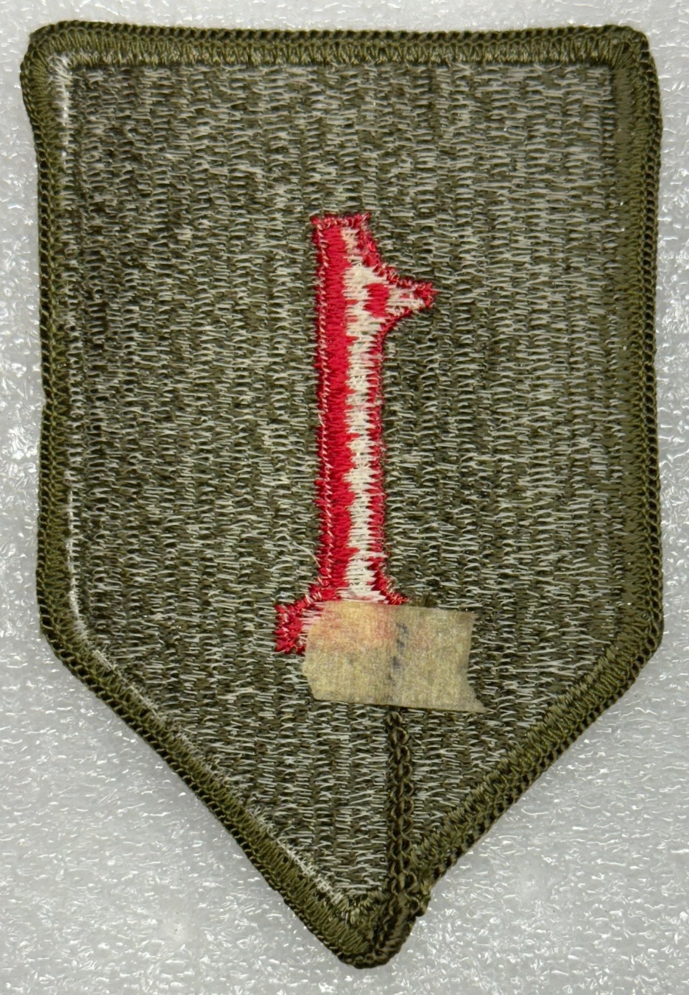 US Army 1st Infantry Division Color SSI/Patch Merrowed Edge (10/31/1918 - ) - Bateleur Militaria