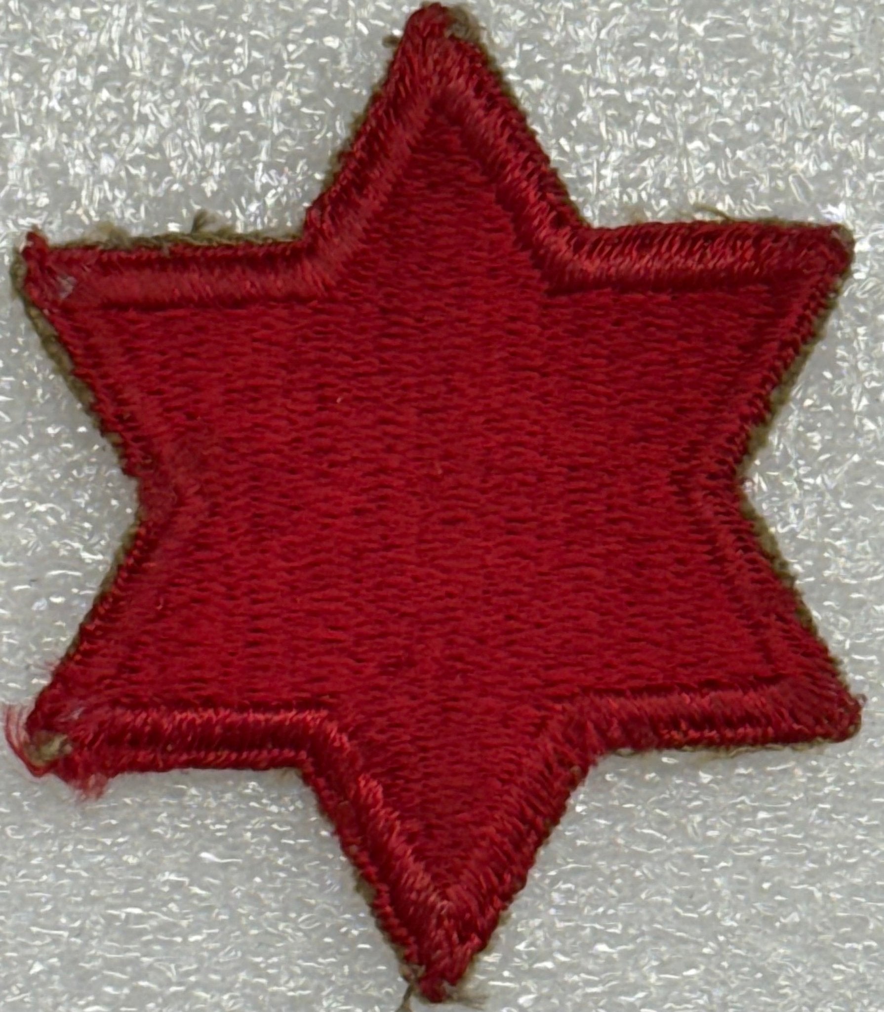 US Army 6th Infantry Division Color SSI/Patch Cut Edge 2nd Design (1922 - 1998) - Bateleur Militaria
