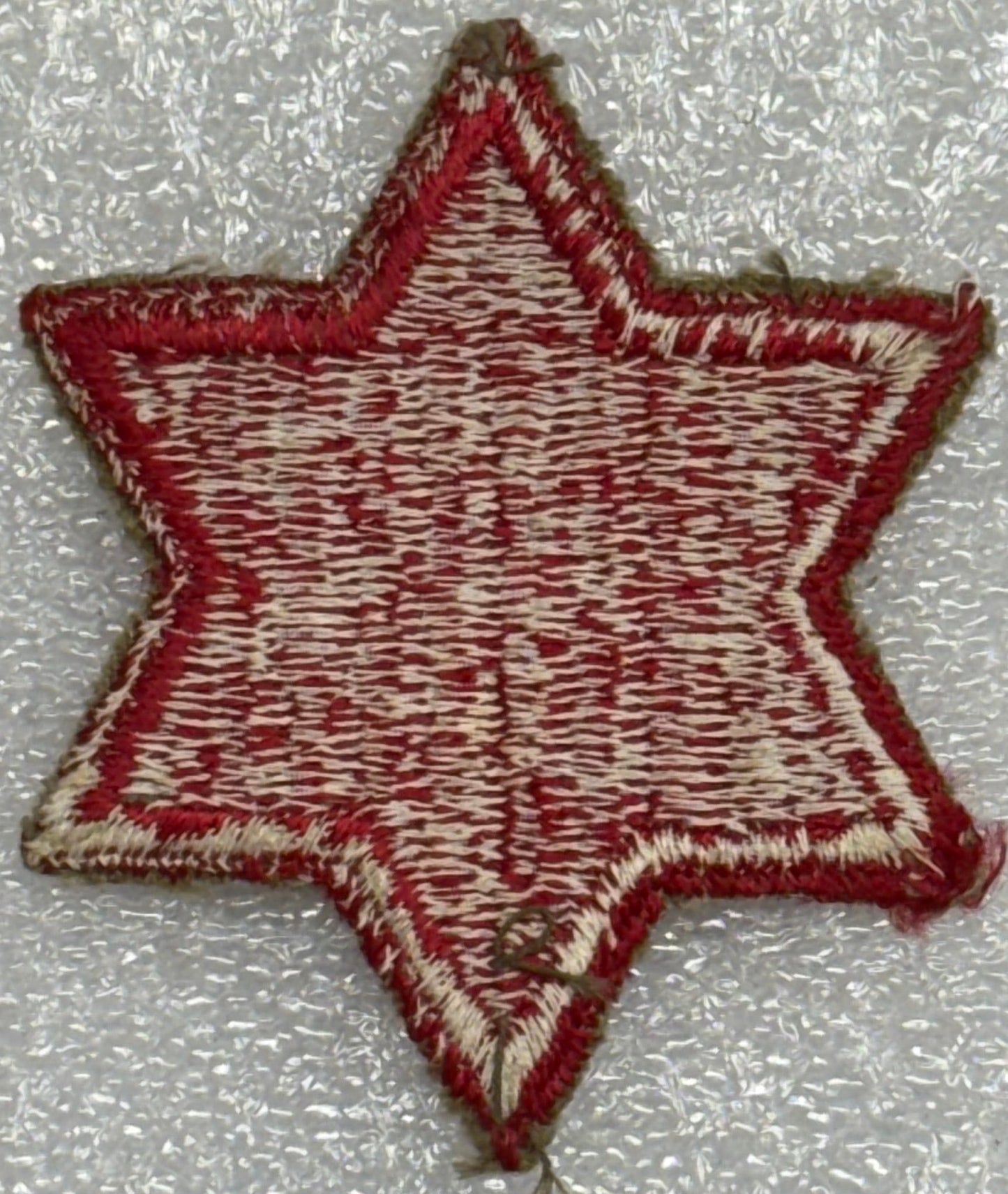 US Army 6th Infantry Division Color SSI/Patch Cut Edge 2nd Design (1922 - 1998) - Bateleur Militaria