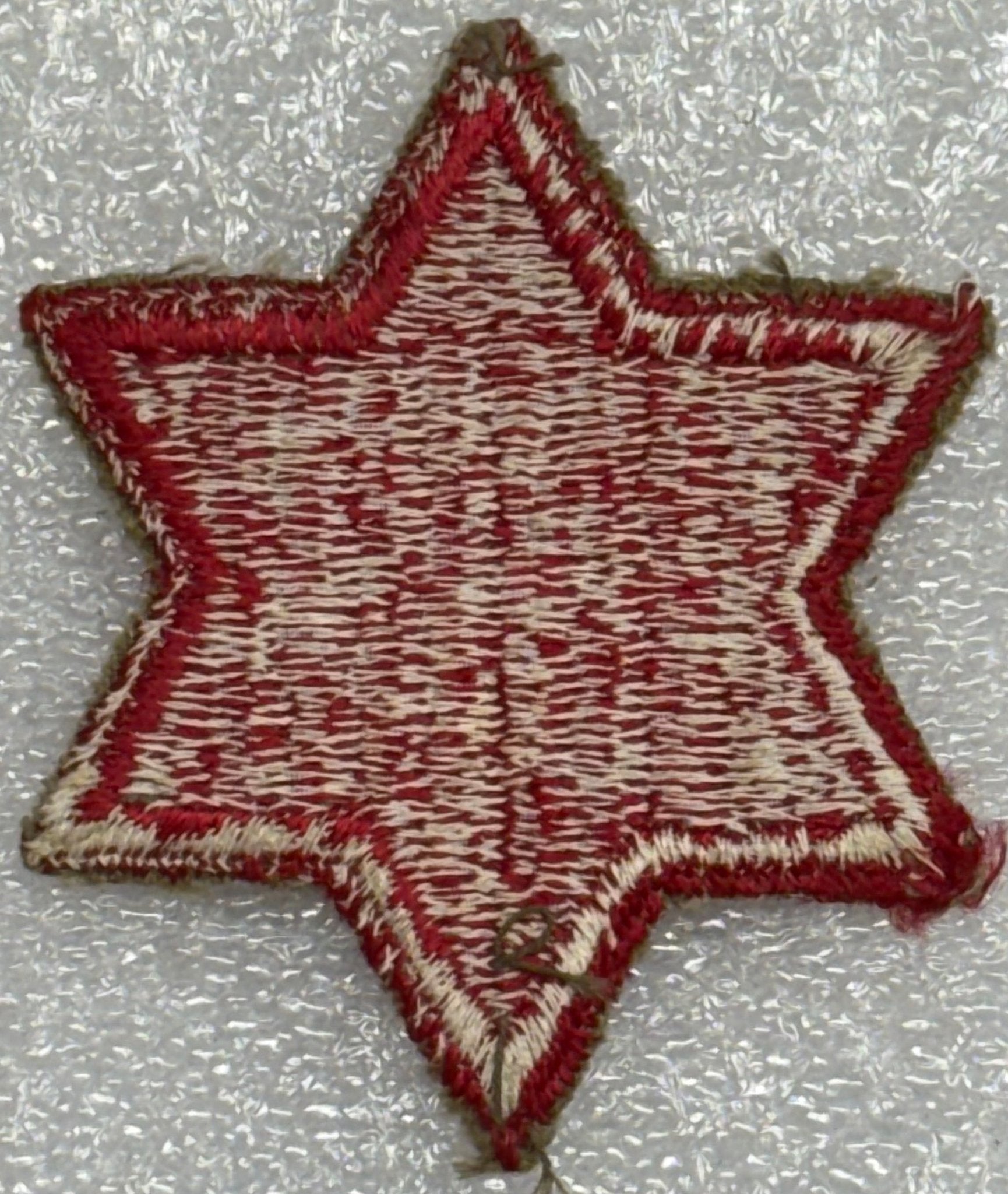 US Army 6th Infantry Division Color SSI/Patch Cut Edge 2nd Design (1922 - 1998) - Bateleur Militaria