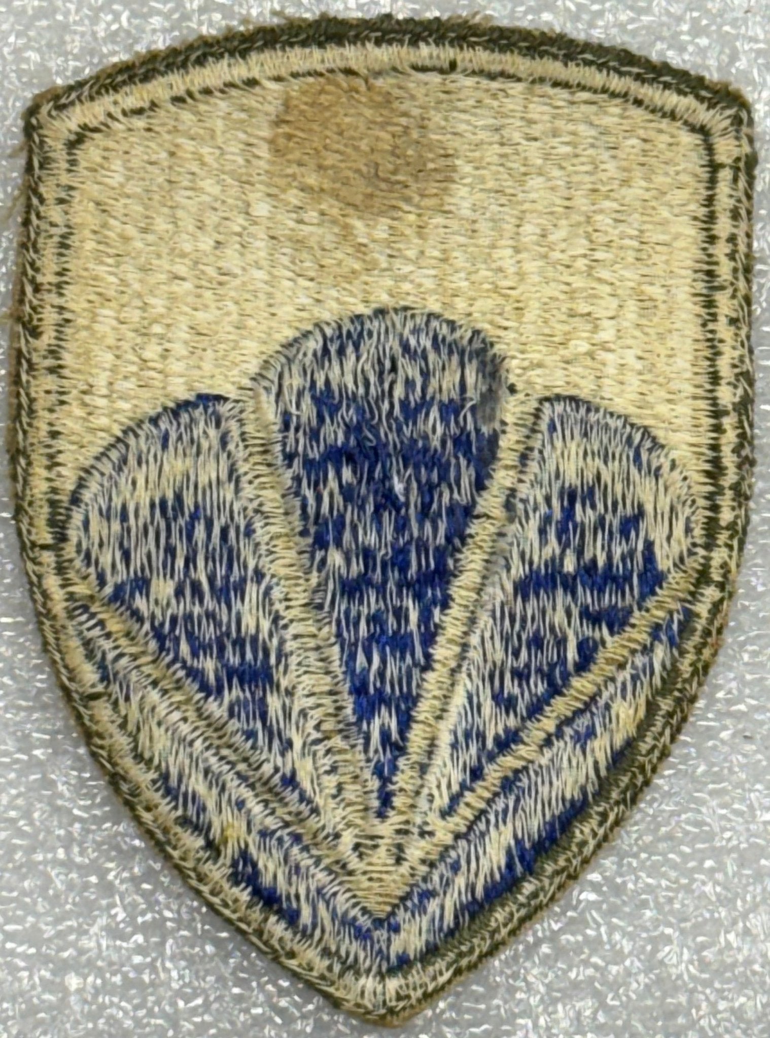 US Army WW2 7th Infantry Airborne Division Color Phantom SSI/Patch Cut Edge (1944) - Bateleur Militaria