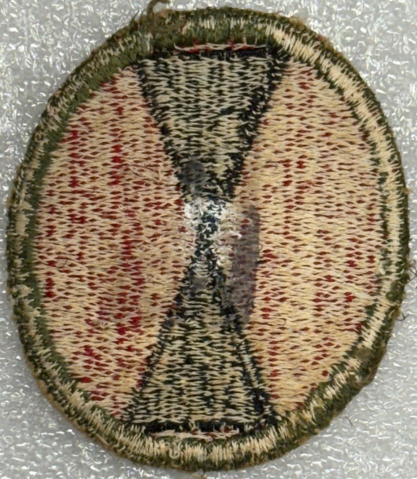 US Army 7th Infantry Division Color SSI/Patch Cut Edge (1918 - 1994) - Bateleur Militaria