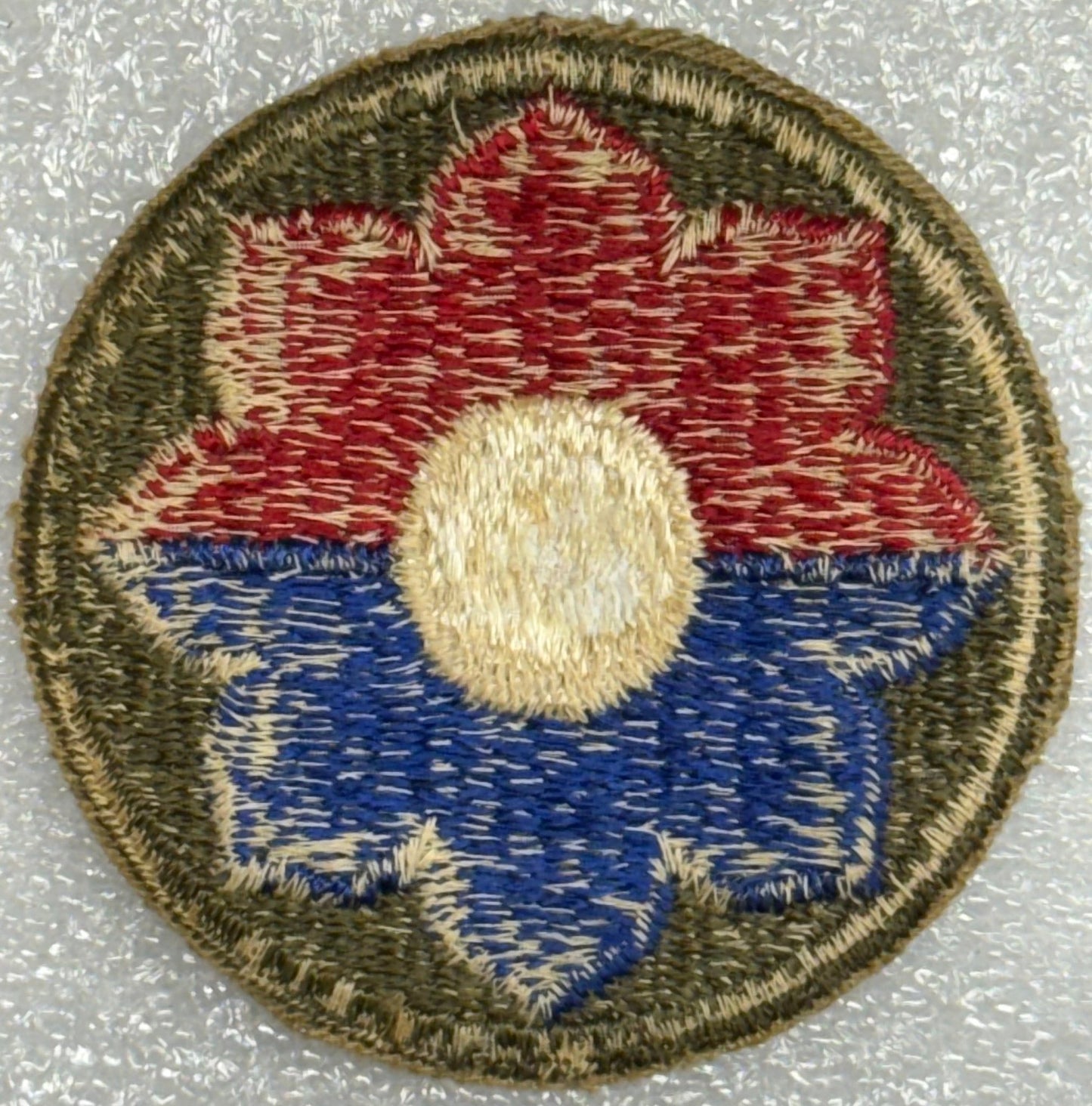 US Army 9th Infantry Division Color SSI/Patch Cut Edge (1925 - 1991) - Bateleur Militaria