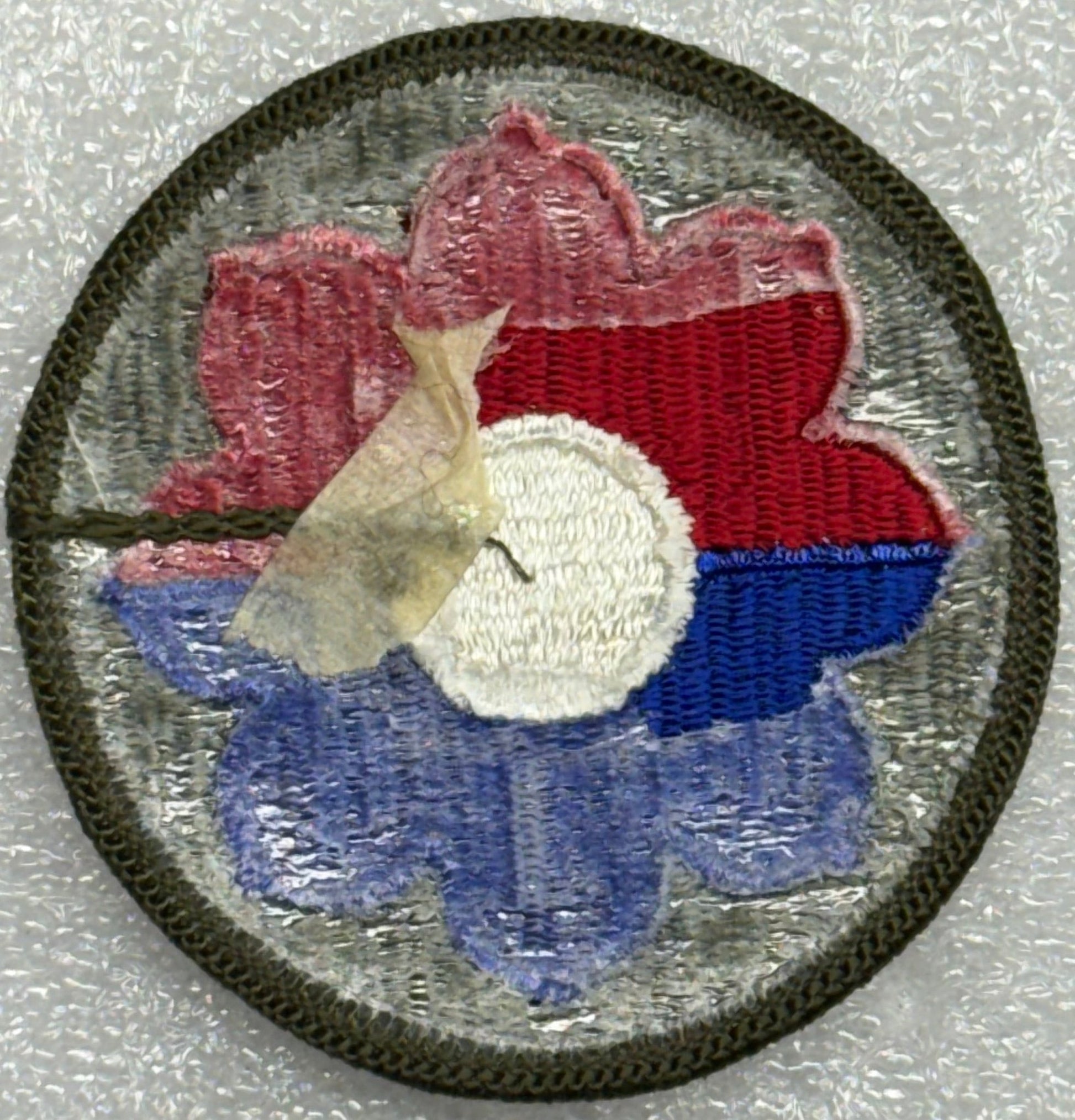 US Army 9th Infantry Division Color SSI/Patch Merrowed Edge (1925 - 1991) - Bateleur Militaria