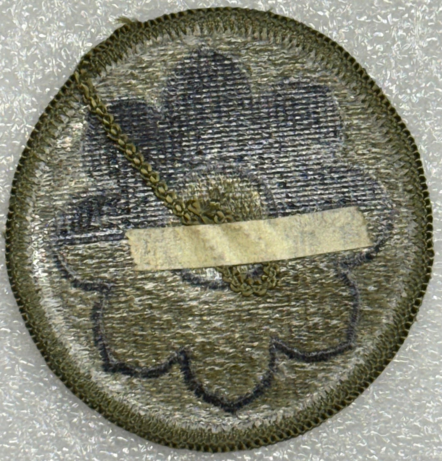 US Army 9th Infantry Division Subdued SSI/Patch Merrowed Edge (1925 - 1991) - Bateleur Militaria
