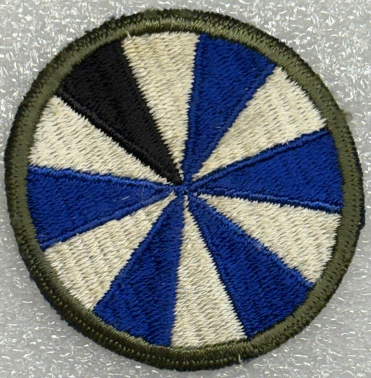 US Army 11th Infantry Division (Phantom) Color SSI/Patch Cut Edge (July 5 1944) NO GLOW - Bateleur Militaria