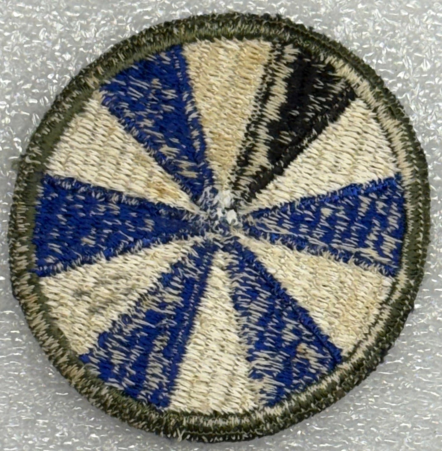 US Army 11th Infantry Division (Phantom) Color SSI/Patch Cut Edge (July 5 1944) NO GLOW - Bateleur Militaria