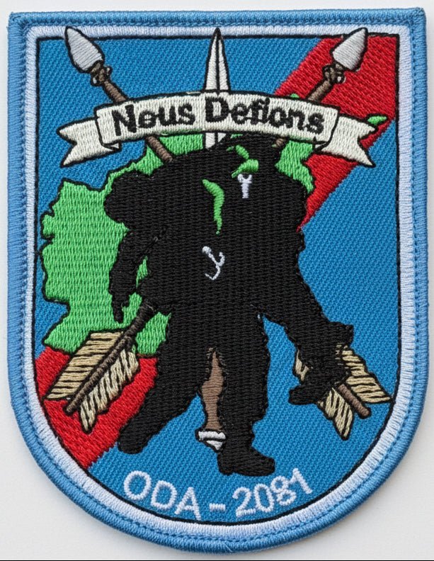 US Army 20th Special Forces Group 3rd Battalion ODA 2081 Patch 2005 - Bateleur Militaria