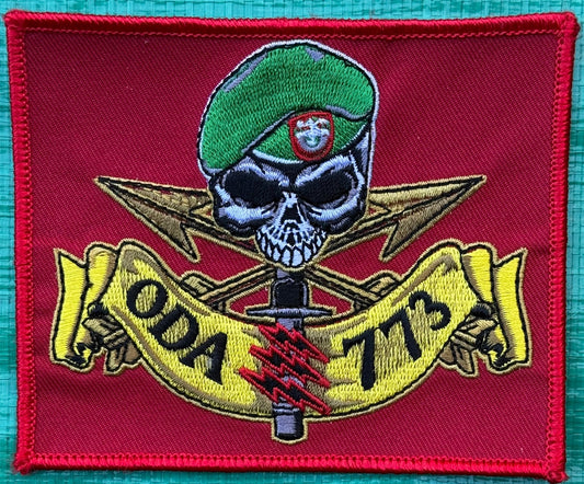 US Army 7th Special Forces Group 3rd Battalion ODA 773 Patch - Bateleur Militaria