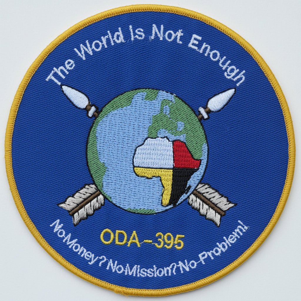US Army 3rd Special Forces 3rd Battalion ODA 395 Parch - Bateleur Militaria