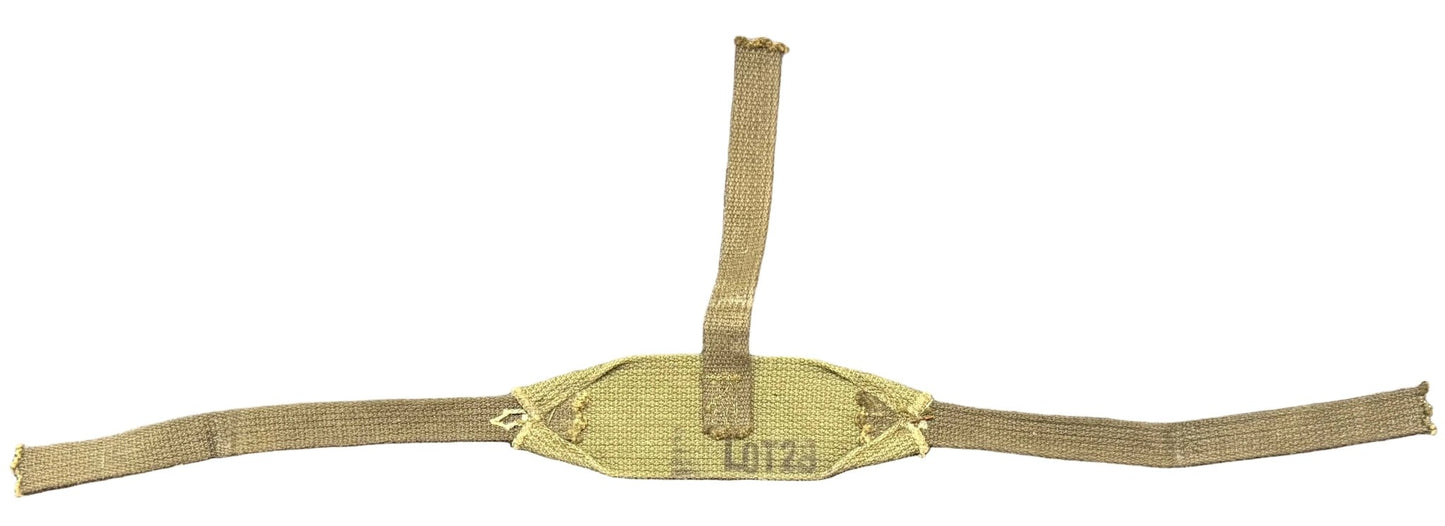 US Military M1 Helmet Liner Neck Band Nape Strap Used - Bateleur Militaria
