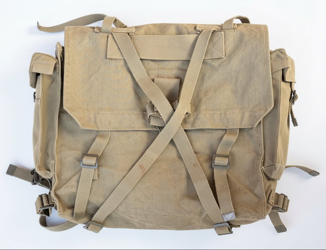 South Africa (SADF) Pattern 61/64 Webbing Backpack Original and Dated - Bateleur Militaria