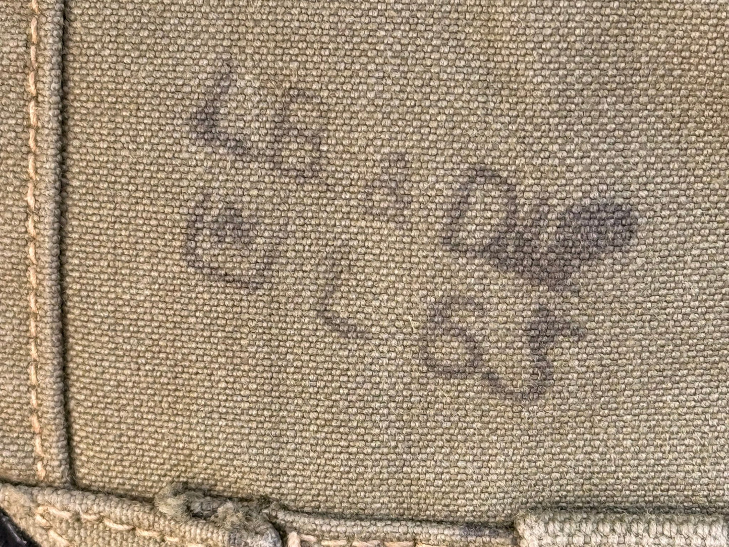 South Africa (SADF) Pattern 61/64 Webbing Backpack Original and Dated - Bateleur Militaria
