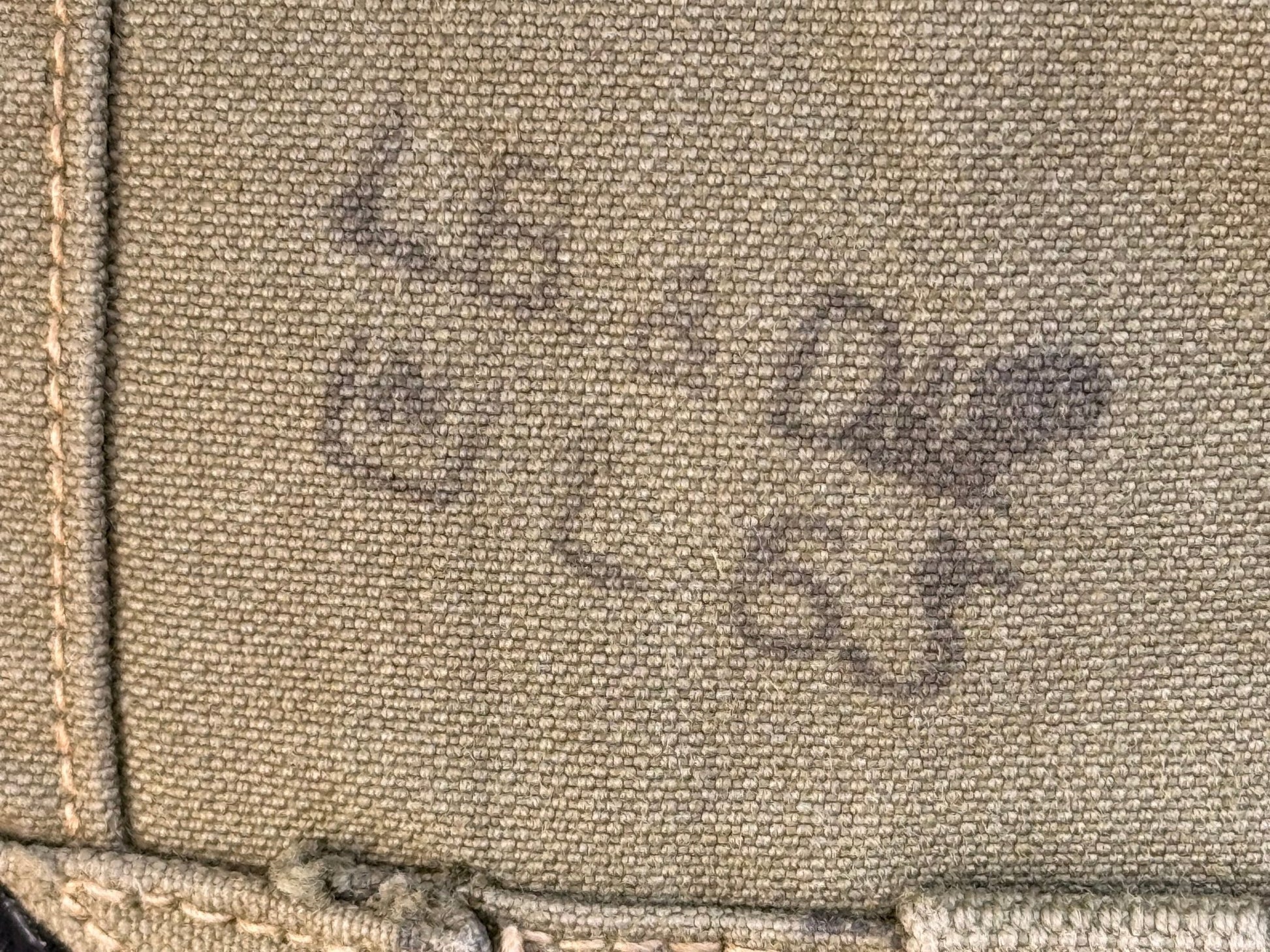 South Africa (SADF) Pattern 61/64 Webbing Backpack Original and Dated - Bateleur Militaria