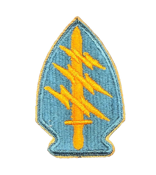US Army Special Forces SSI Patch Teal Blue Cut Edge No Glow 1 - Bateleur Militaria