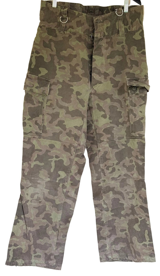 Authentic Early USSR 3-Color (TTsKO) Camouflage Trousers dated 1984 Size 50-3 - Bateleur Militaria