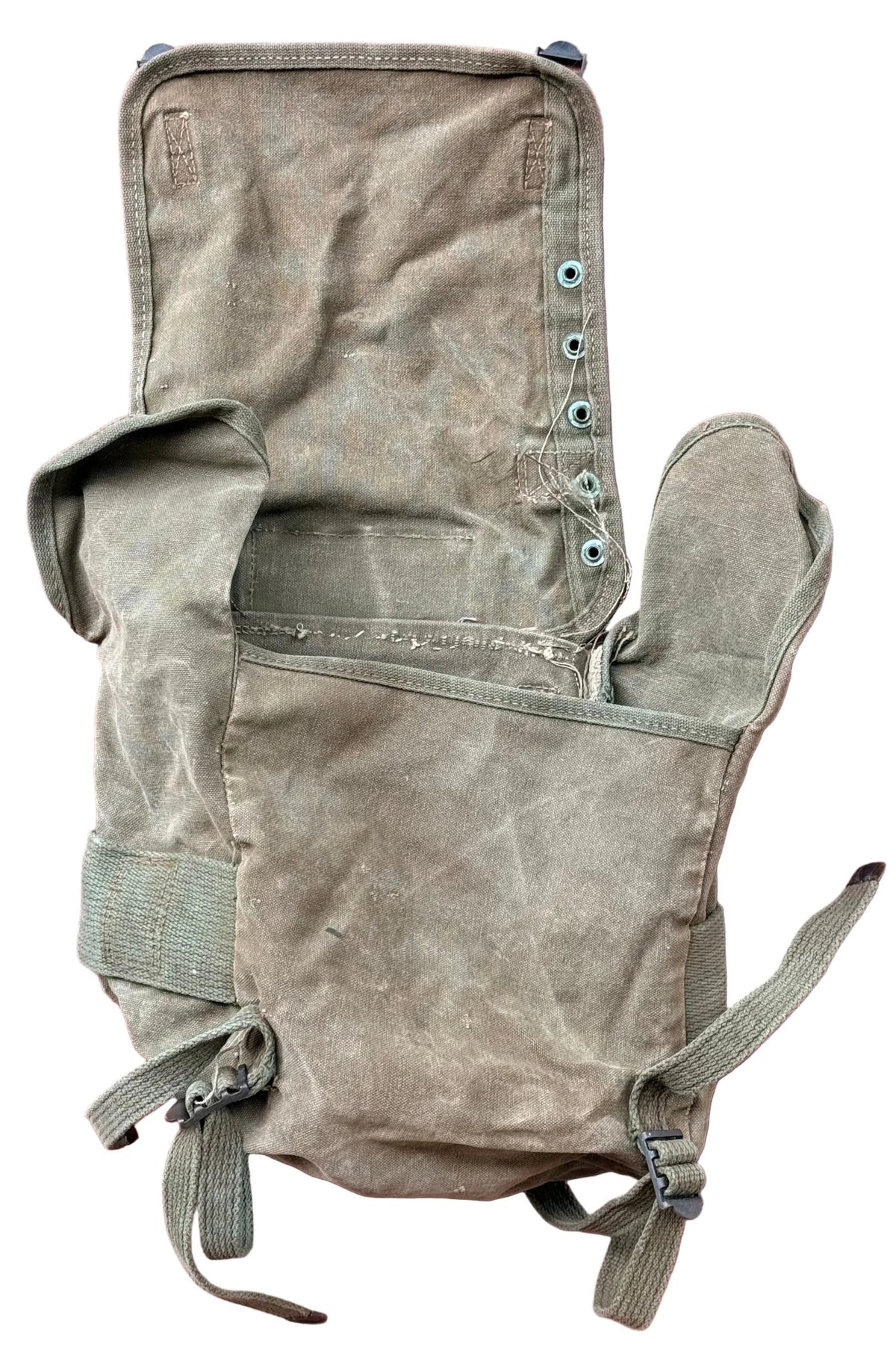 US Vietnam M1956 Combat Field Pack 'Butt Pack' Heavy Wear - Bateleur Militaria