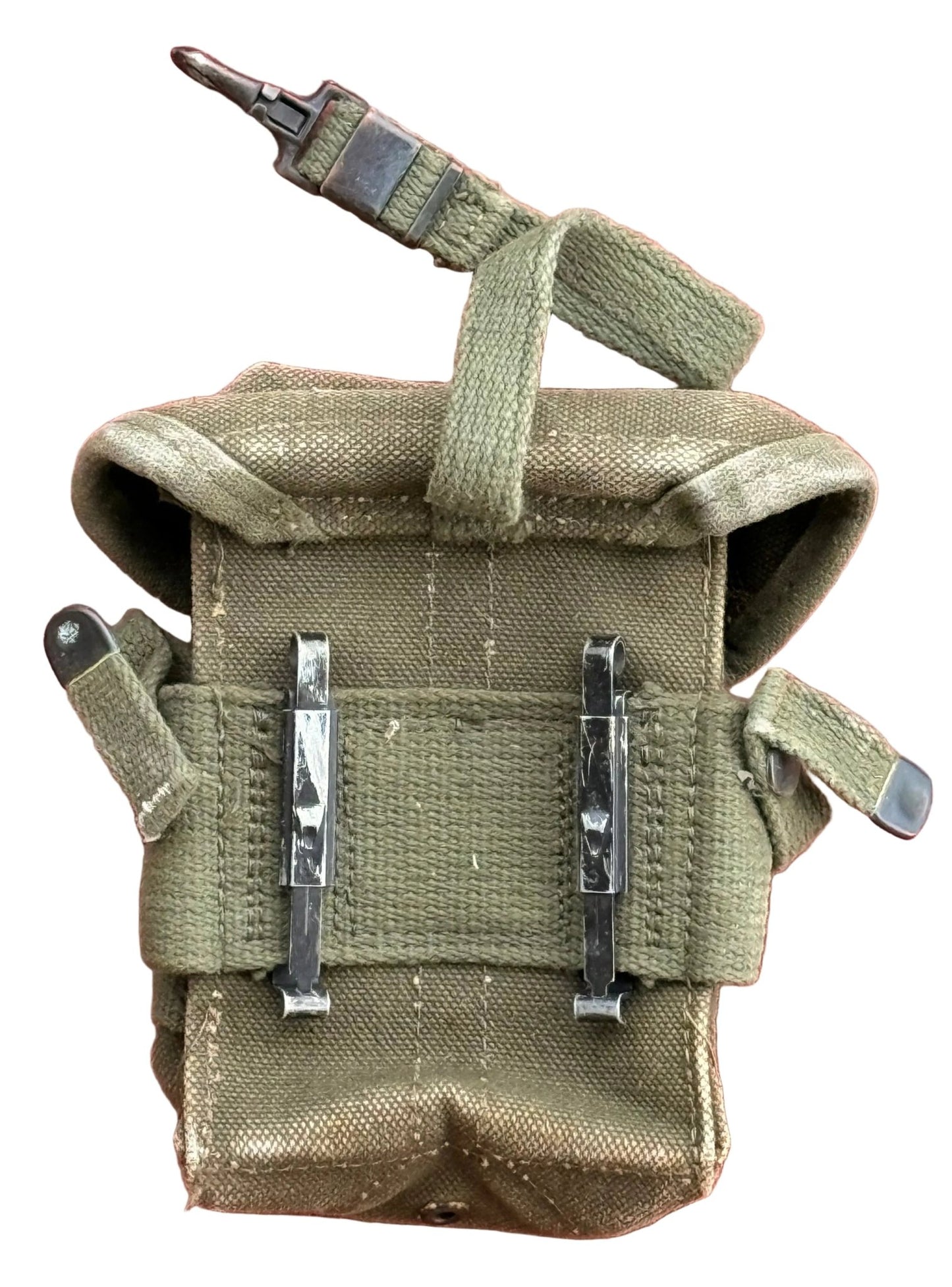 US Vietnam M1956 Universal Small Arms Ammunition Pouch 1st Type - Bateleur Militaria