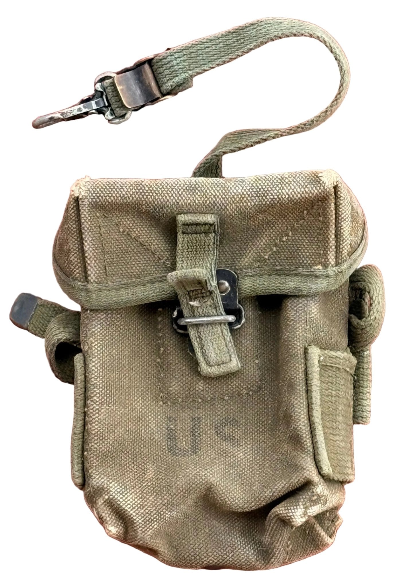 US Vietnam M1956 Universal Small Arms Ammunition Pouch 2nd Type - Bateleur Militaria