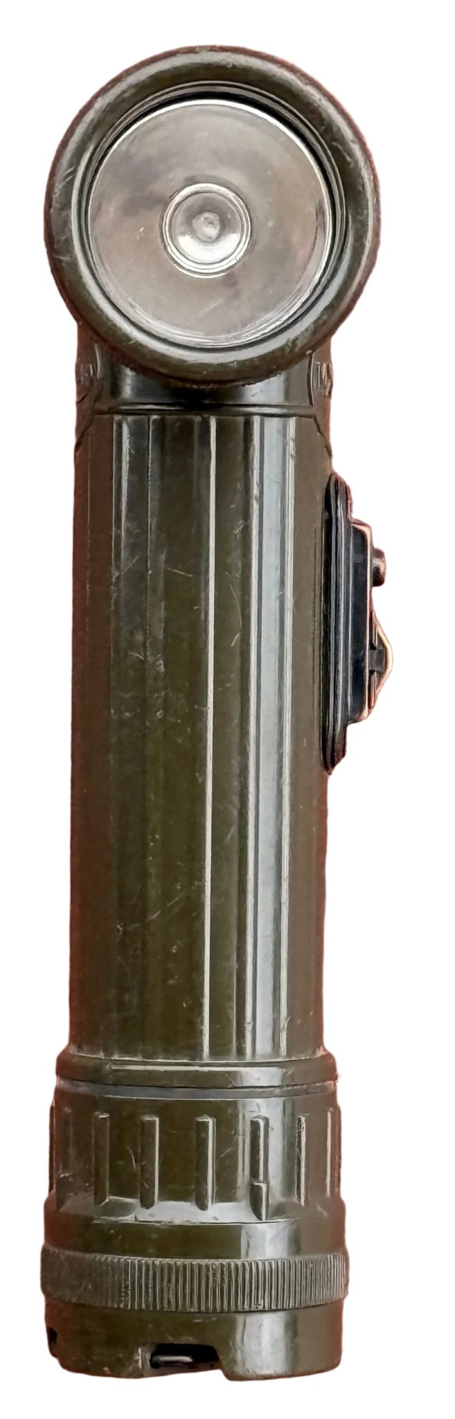 US Vietnam MX-991/U Angled Flashlight with Lenses - Bateleur Militaria