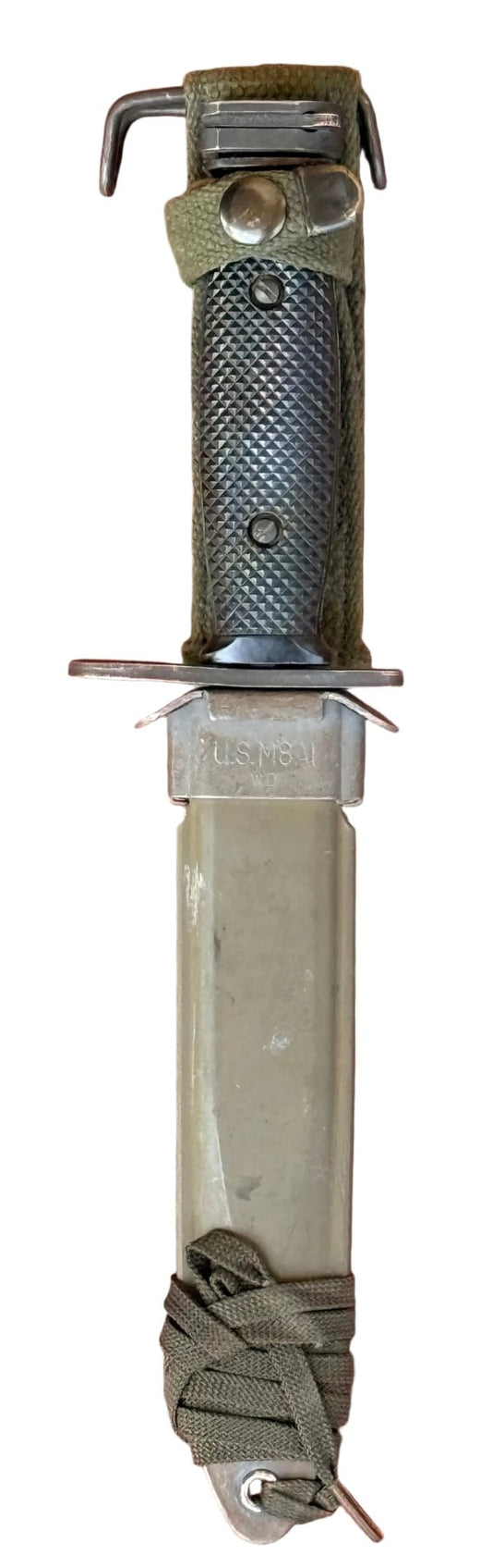 US Vietnam M7 Bayonet and M8A1 Scabbard - Bateleur Militaria