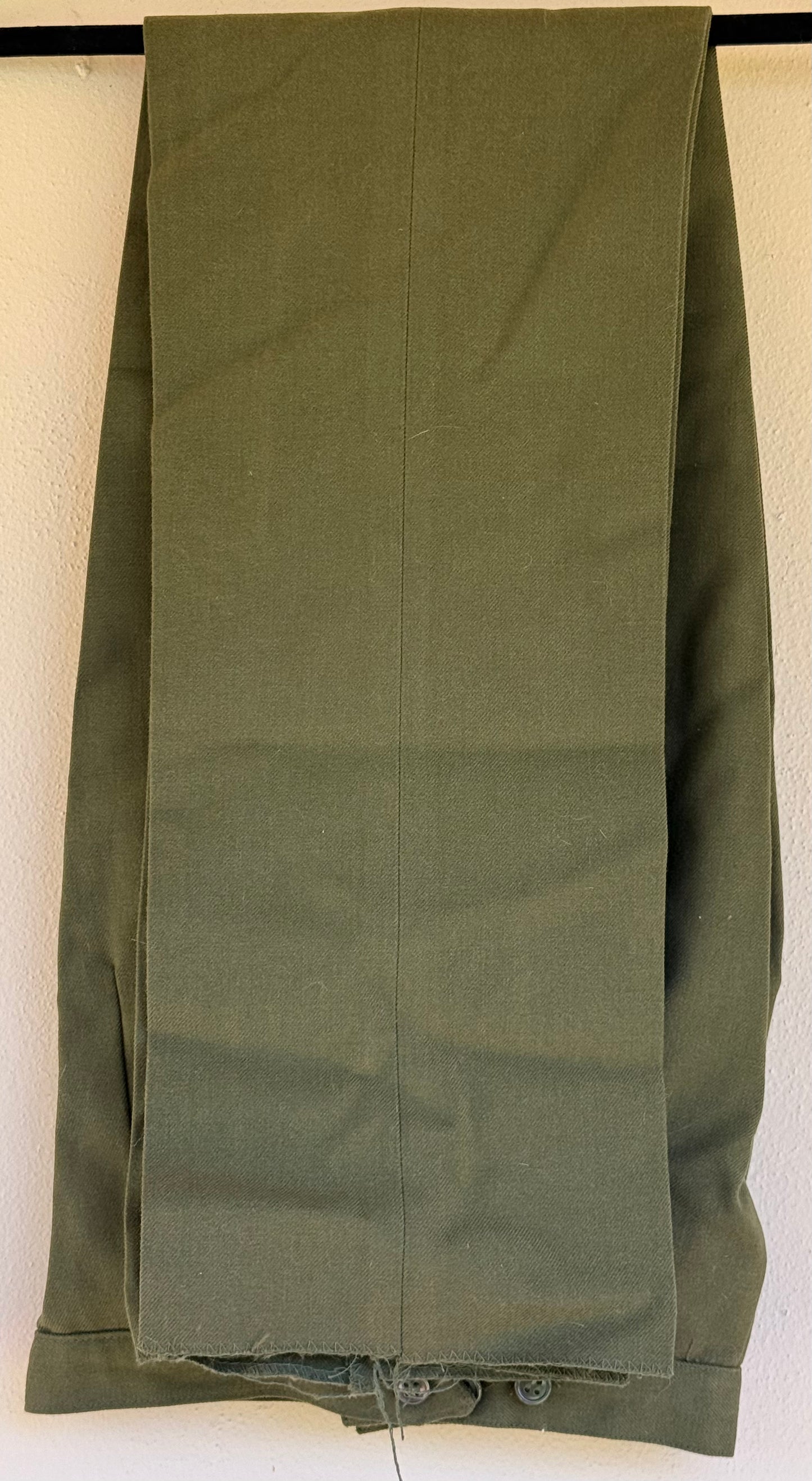 US Army Shirt, Slacks & Coat OG-108 Field Wool Serge Women's Cira 1950s