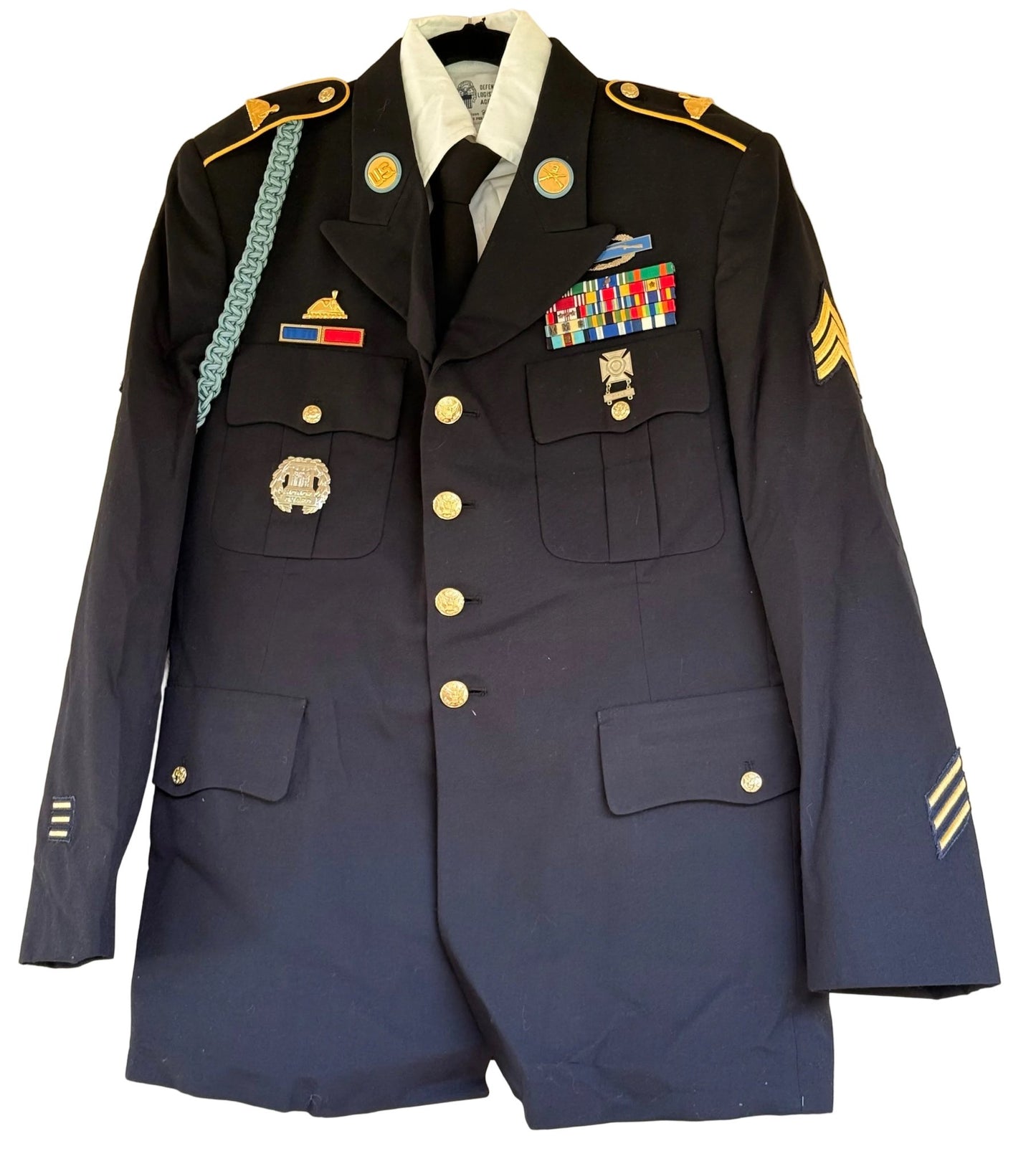 US Army Blue Dress Badged for Tomb Guard Coat, Trousers, Shirt - Bateleur Militaria