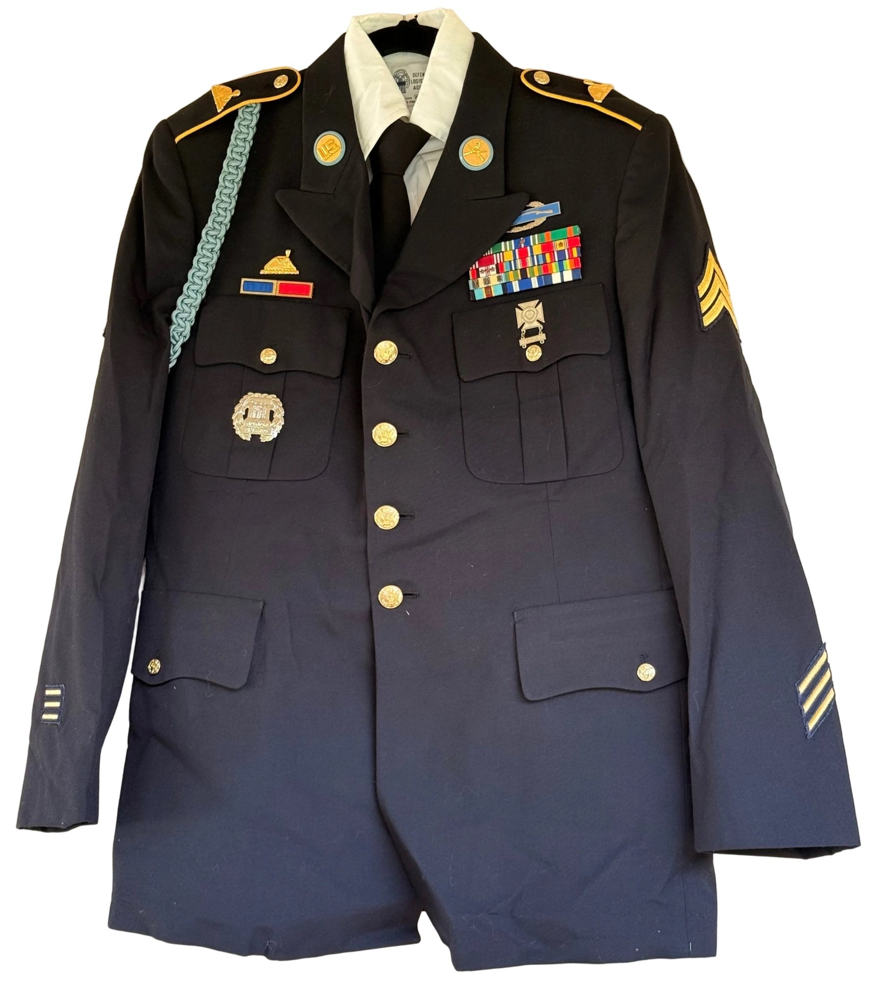 US Army Blue Dress Badged for Tomb Guard Coat, Trousers, Shirt - Bateleur Militaria