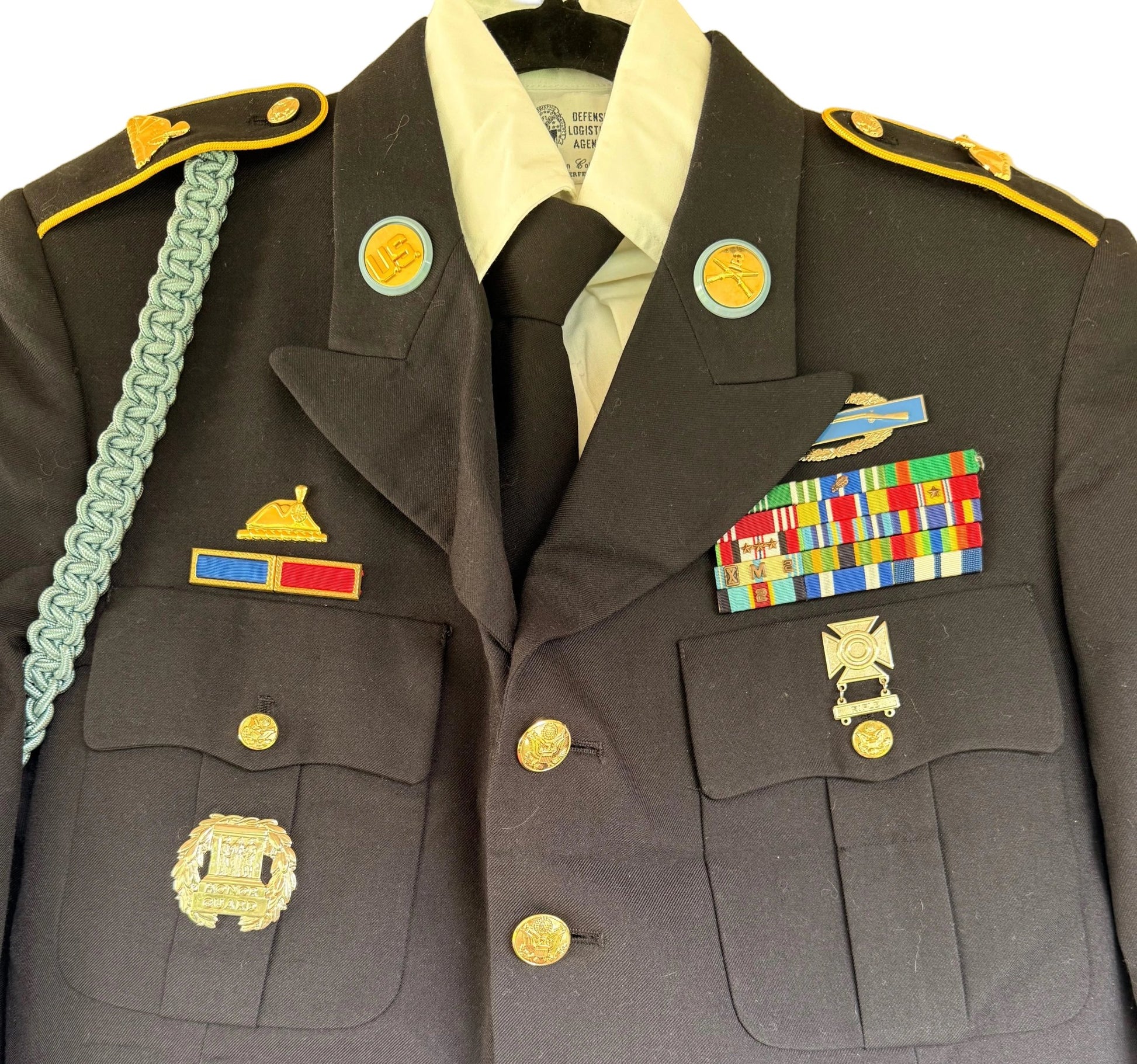 US Army Blue Dress Badged for Tomb Guard Coat, Trousers, Shirt - Bateleur Militaria
