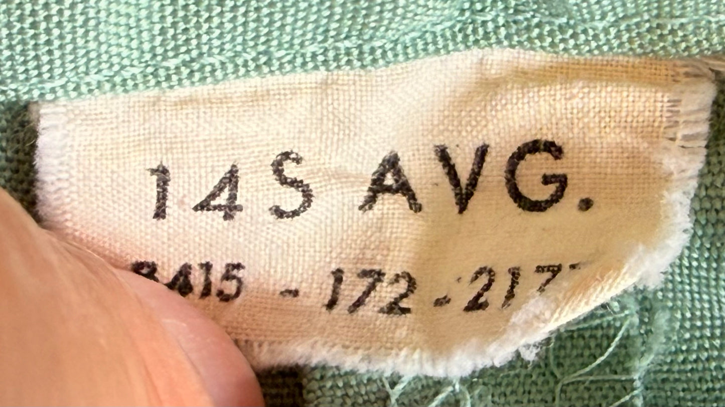 US Army Woman's Training Duty Uniform Green Shirt, Skirt & Short Named
