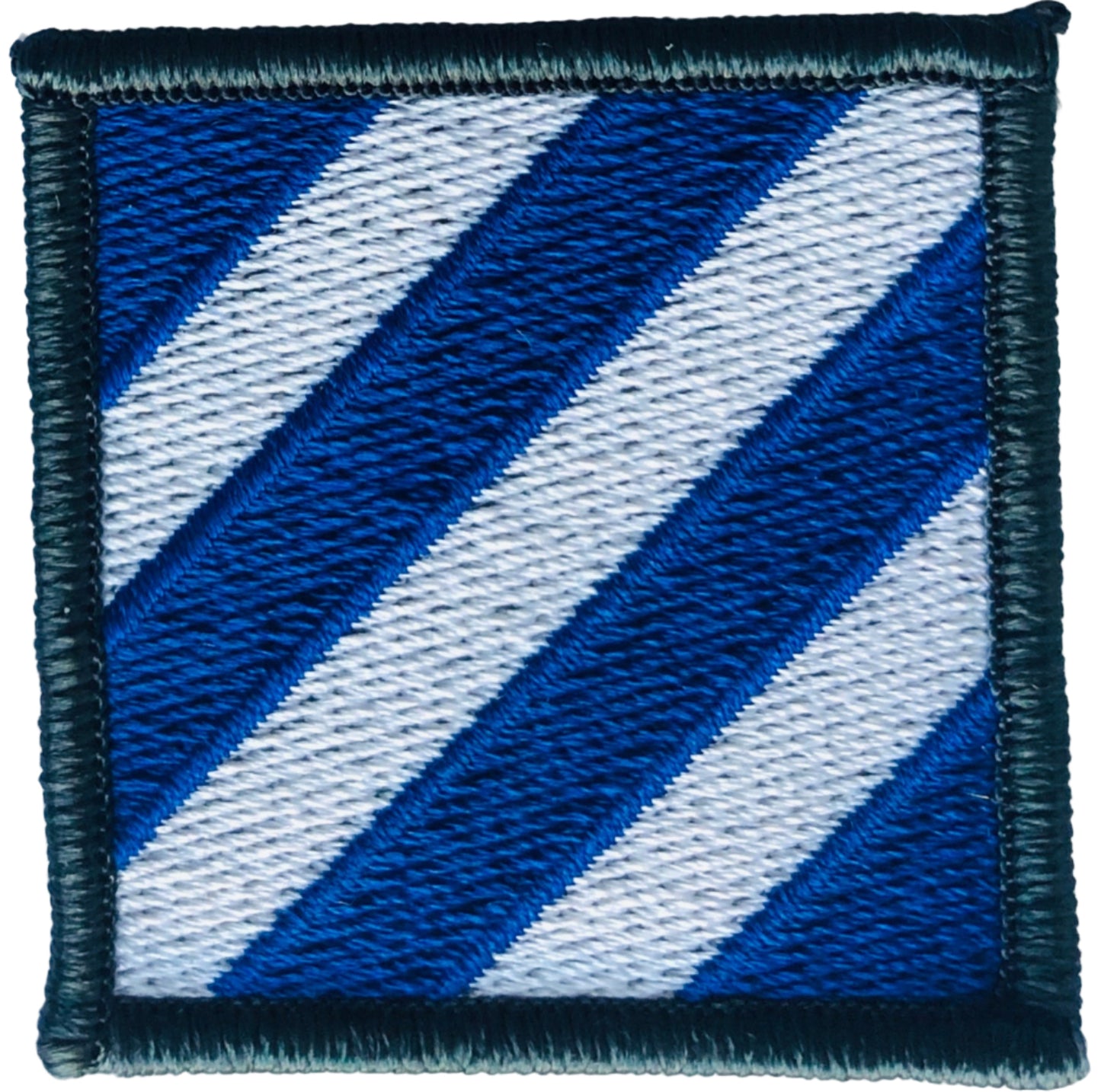 US Army 3rd Infantry Division Color SSI/Patch Merrowed Edge (1918 - ) - Bateleur Militaria