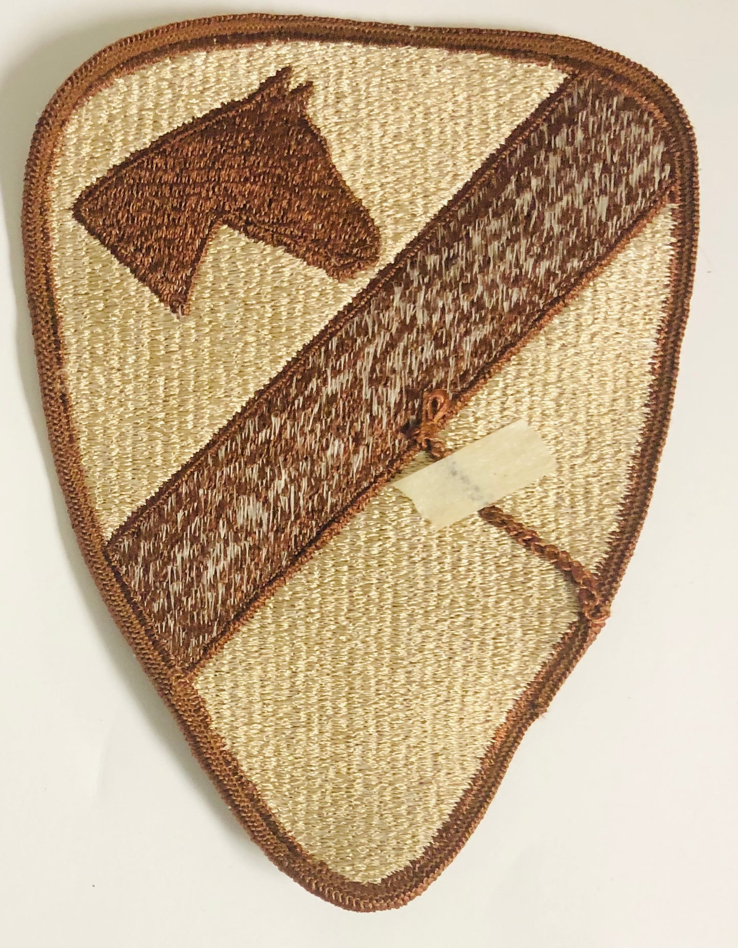 Dealer Lot US Army Obsolete 1st Cavalry Division SSI/Patch Desert Color (lot of 10) - Bateleur Militaria