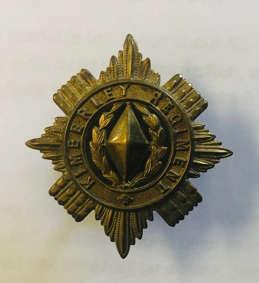 South Africa (SADF) Kimberley Regiment Slouch Hat/Cap Badge (1899 - 1939) - Bateleur Militaria