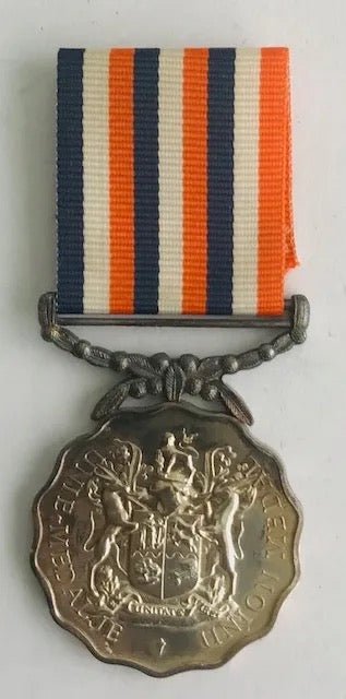 South Africa (UDF) Union Medal for Long Service Full Size (Numbered) - Bateleur Militaria