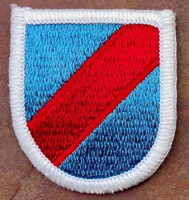 US 20th Special Forces Group Flash Merrowed Edge