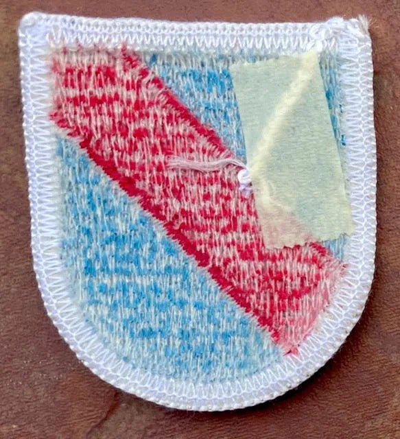 US 20th Special Forces Group Flash Merrowed Edge - Bateleur Militaria