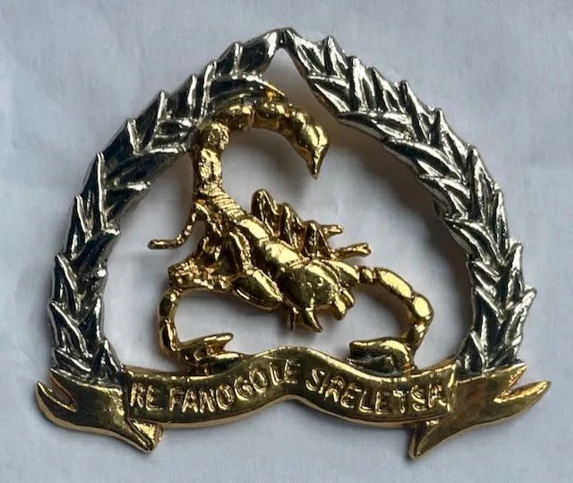Bophuthatswana Bafokeng Military Base Badge - Bateleur Militaria