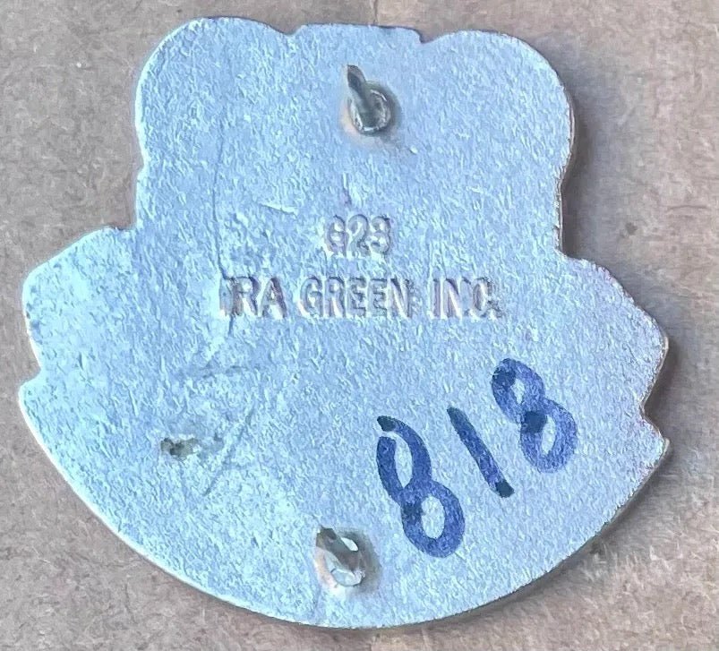 US Army 818th Medical Brigade DUI Crest DUI Hallmarked - Bateleur Militaria