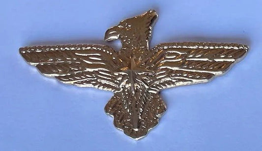 South Africa (SADF) 45 Parachute Brigade Prototype Beret Badge Gilt - Bateleur Militaria