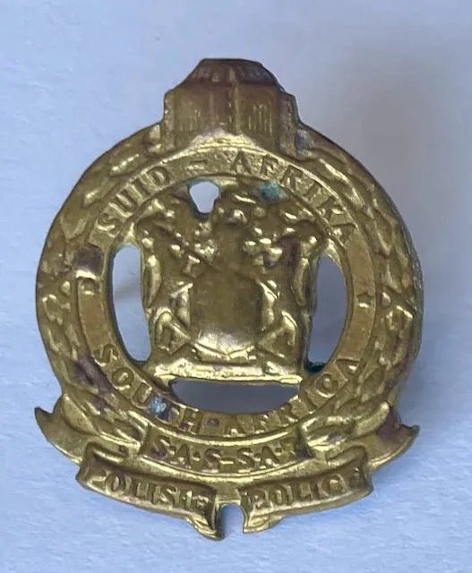 South Africa Railway Police (SARP) Collar Badge - Bateleur Militaria