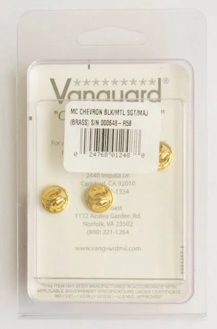 USMC Staff Sergeant Subdued Collar Rank Insignia Set - Bateleur Militaria