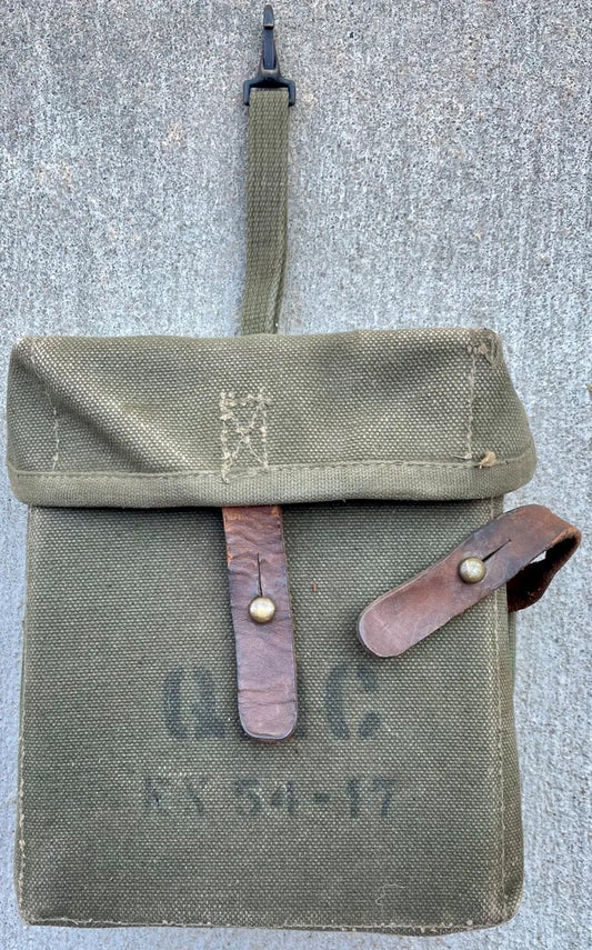 Original U.S. Pre Vietnam Experimental EX 54-17 Magazine Pouch