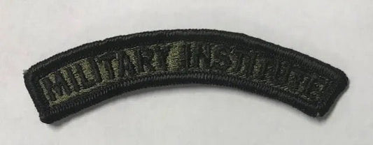 US Army Military Institute Tab Subdued - Bateleur Militaria