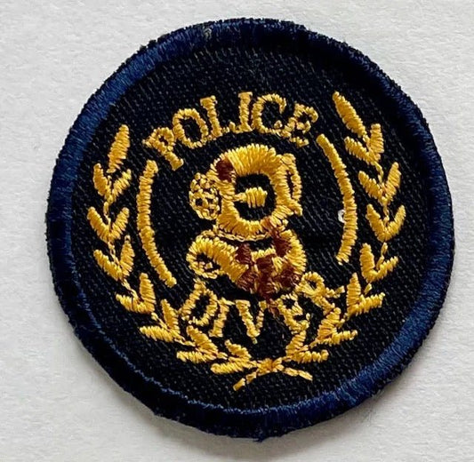 South Africa Police (SAP) Diver Badge Field Dress Dark Blue - Bateleur Militaria