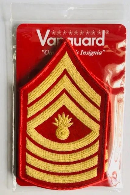 USMC Female Master Gunnery Sergeant Dress Blues Chevrons Set - Bateleur Militaria