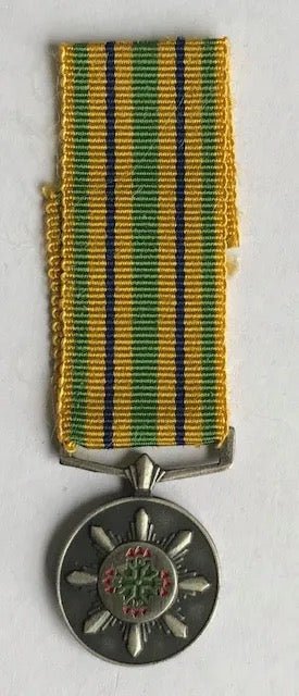 South Africa Police Star for Faithful Service Miniature