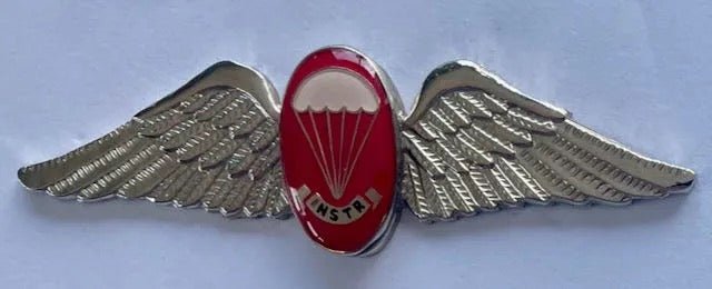 South Africa (SADF) Free Fall Parachute Instructor Wings - Bateleur Militaria