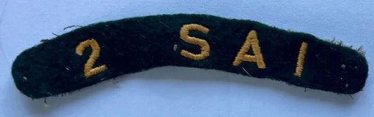 South Africa (SADF) 2 SA Infantry Shoulder Title cira 1960's - Bateleur Militaria