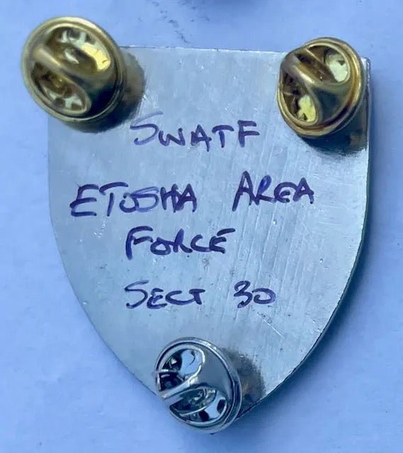 South West Africa (SWATF) Etosha Area Force Pocket Flash - Bateleur Militaria