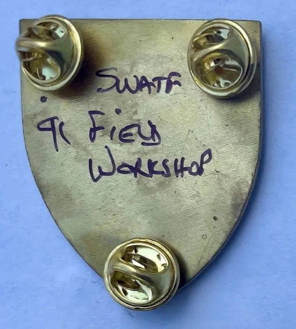 South West Africa (SWATF) 91 Field Workshop Pocket Flash - Bateleur Militaria
